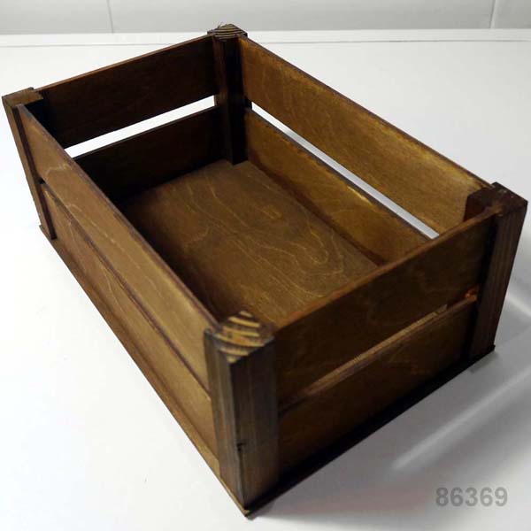 Деревянный ящик для букетов